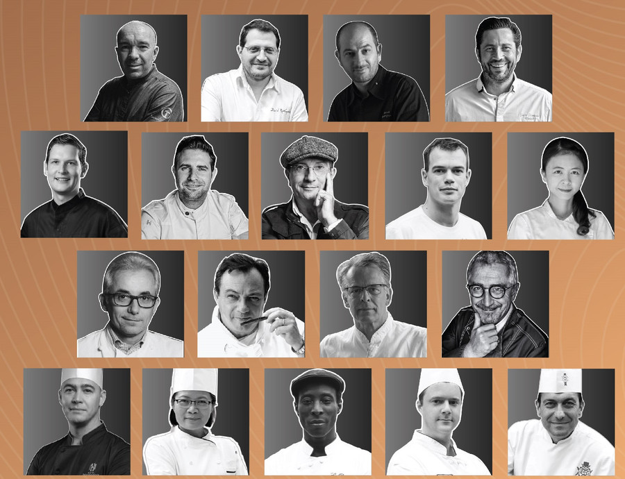 18 siêu đầu bếp thế giới sẽ tham gia Tuần lễ ẩm thực Metropole Culinary Stars 2019. Ảnh: BTC