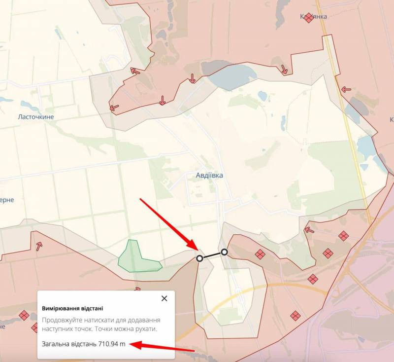 Quân Nga đã hầu như cắt đôi Avdiivka thành 2 phần