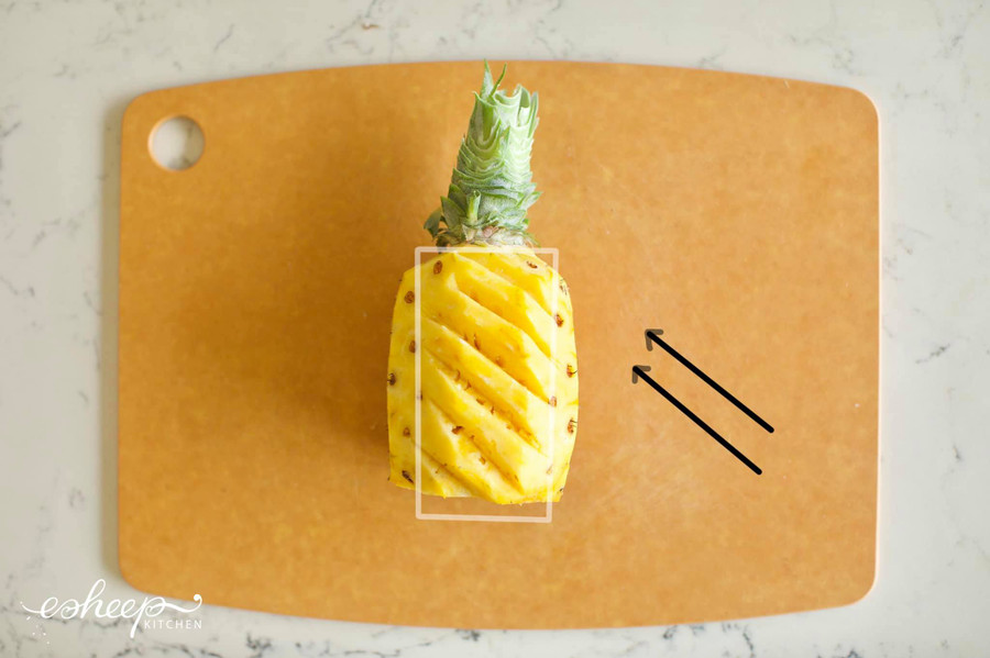 Lấy mắt theo vòng ngang quả