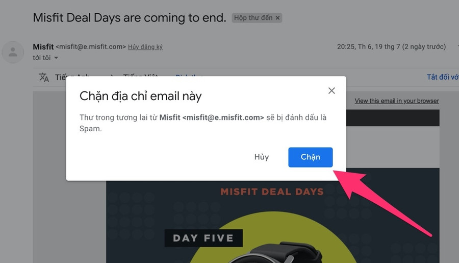 Hai cách chặn triệt để email rác trên Gmail