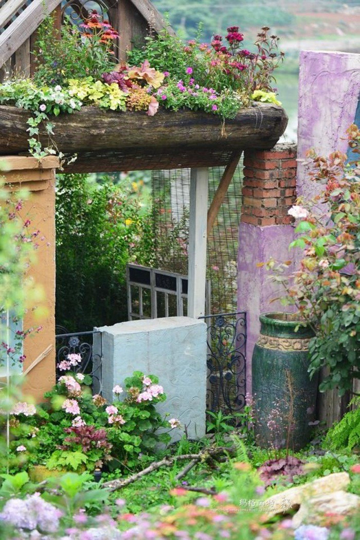 Mãn nhãn khu vườn đẹp như mê cung của người đàn ông yêu thích làm vườn ảnh 15