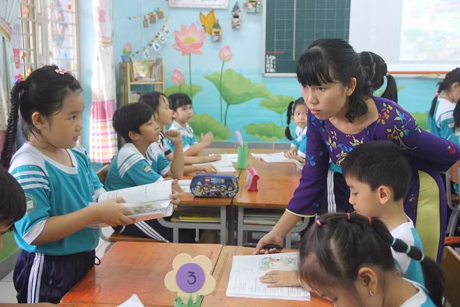 TPHCM tập trung nâng cao chất lượng đội ngũ giáo viên đáp ứng cho đổi mới dạy học. Ảnh: P.Nga