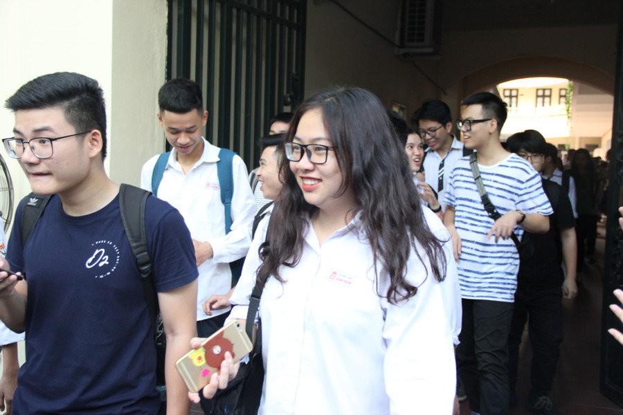 Thí sinh tham dự Kỳ thi THPT quốc gia 2019.	Ảnh: T.G