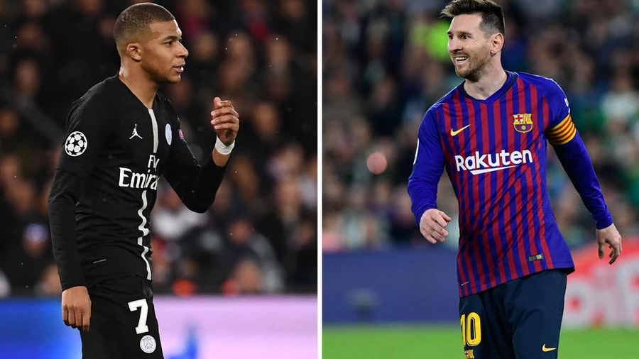 Lionel Messi và Kylian Mbapp đang là những cầu thủ ghi nhiều bằng thắng nhất