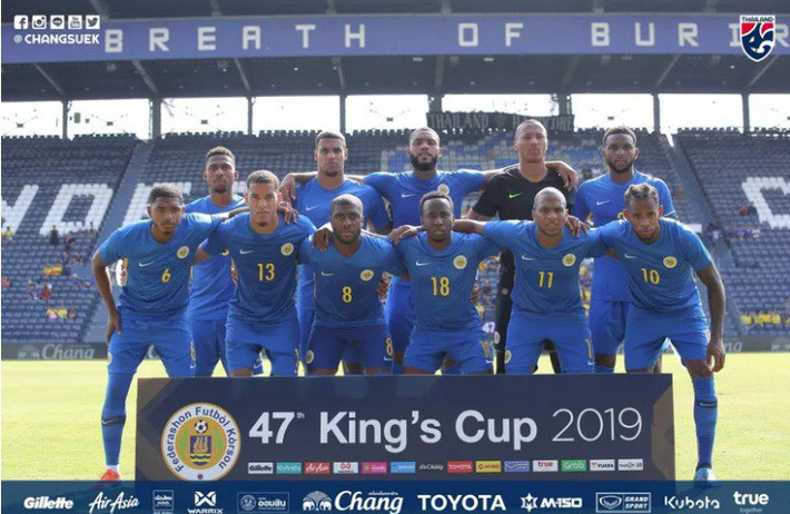 Tờ báo Thái Lan đánh giá rất cao sức mạnh của tuyển Curacao trước thềm trận chung kết gặp Việt Nam Tờ báo Thái Lan đánh giá rất cao sức mạnh của tuyển Curacao trước thềm trận chung kết gặp Việt Nam