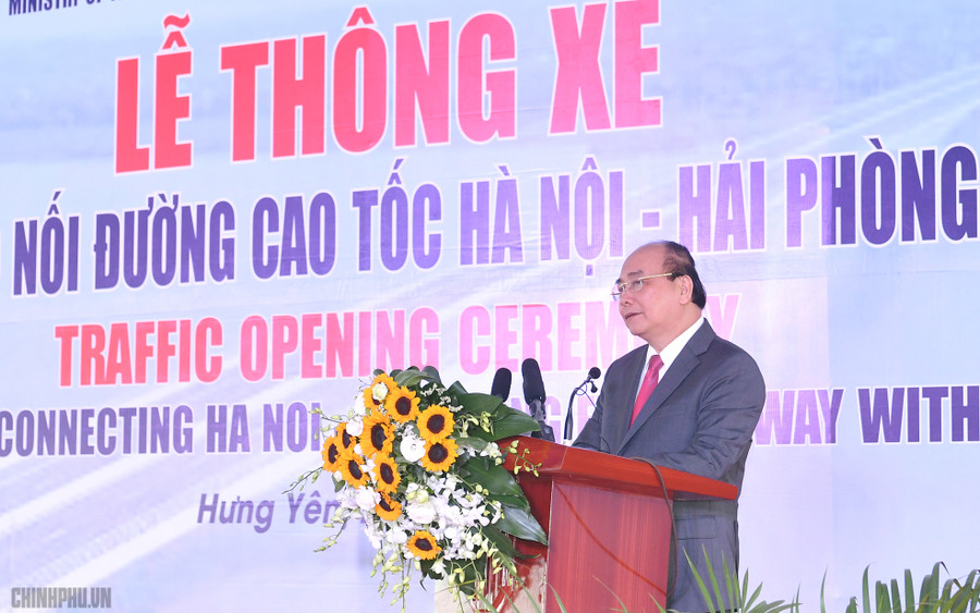 Thủ tướng phát lệnh thông tuyến nối hai cao tốc quan trọng ảnh 1