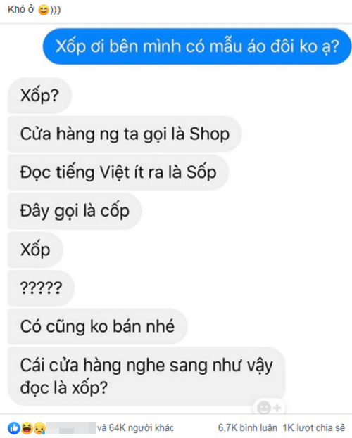 Đoạn chat hút hàng chục nghìn lượt thích và hàng nghìn bình luận. Đoạn chát hút hàng chục nghìn lượt thích và hàng nghìn bình luận.