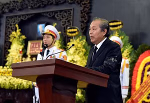 Tổ chức trọng thể Lễ tang đồng chí Nguyễn Văn Trân ảnh 1