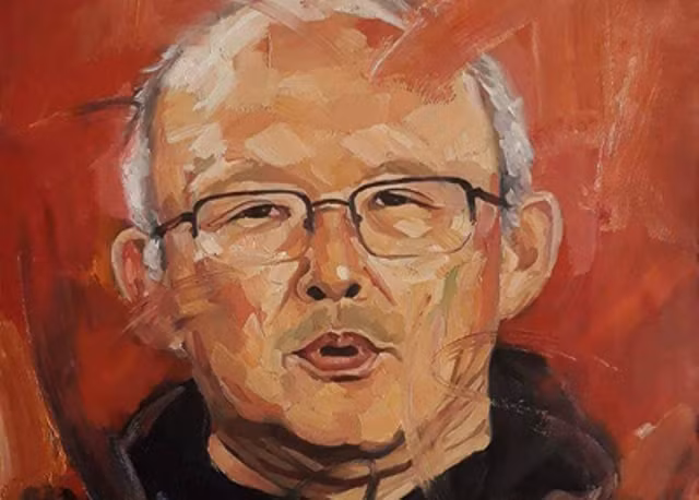 Bức tranh "Người thầy của tôi". 