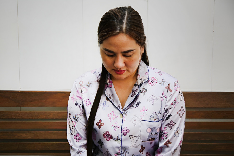 Nguyễn Thị Sơn tại cơ quan Công an. (Ảnh: CANA) Nguyễn Thị Sơn tại cơ quan Công an. (Ảnh: CANA)