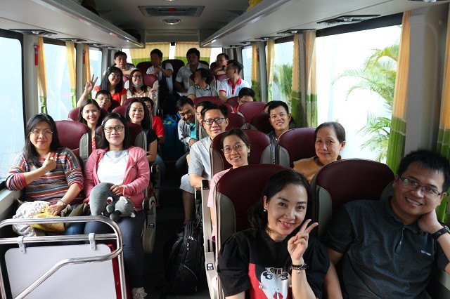 Mọi thứ đã sẵn sàng trong tâm thế vui vẻ và phấn khởi