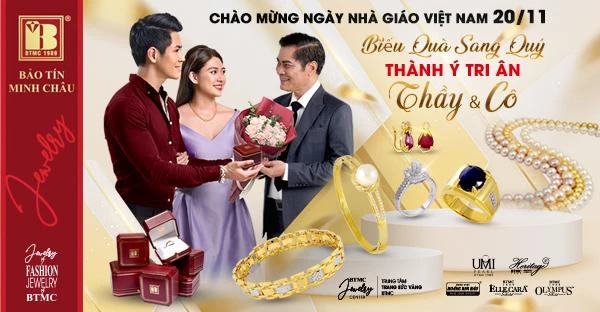 Ngày 20/11 “Biếu quà sang quý - Thành ý tri ân thầy và cô” 