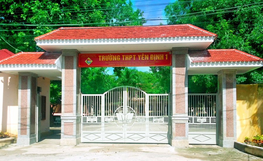 Trường THPT Yên Định 1 (Thanh Hóa): 55 năm xây dựng và phát triển ảnh 1 Trường THPT Yên Định 1 (Thanh Hóa): 55 năm xây dựng và phát triển ảnh 1