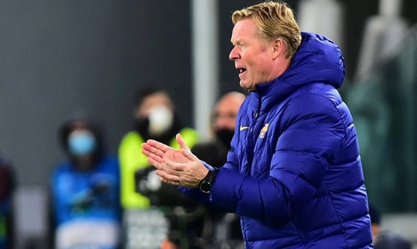 HLV Koeman không thể che giấu sự thất vọng của mình trước những kết quả gần đây