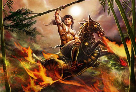 Ngựa sắt của Phù Đổng Thiên Vương (Thánh Gióng) có khả năng phun lửa Ngựa sắt của Phù Đổng Thiên Vương (Thánh Gióng) có khả năng phun lửa