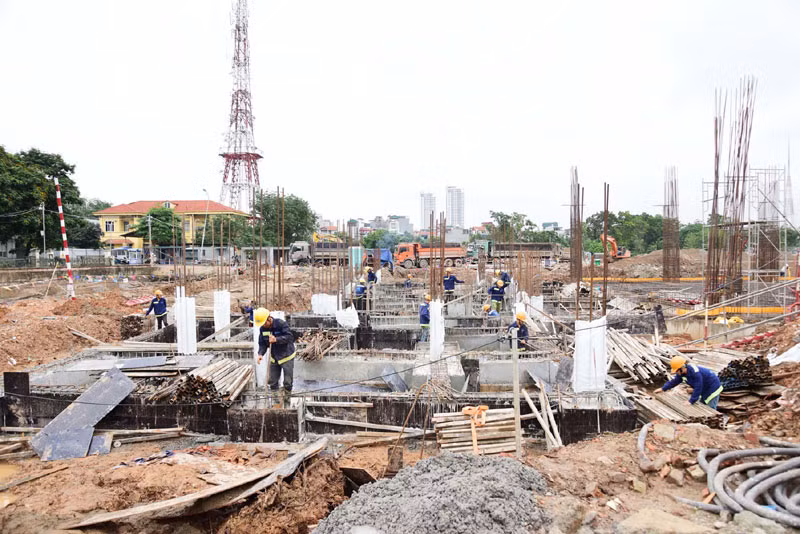 Hối hả công trường đường đua F1 ảnh 1