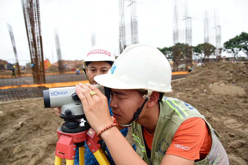 Hối hả công trường đường đua F1 ảnh 4 Hối hả công trường đường đua F1 ảnh 4