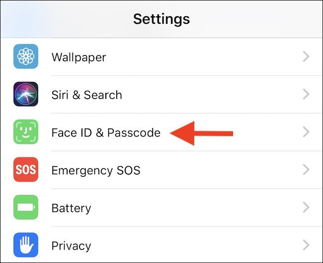 Cách gỡ quyền dùng Face ID của các ứng dụng trên iPhone, iPad ảnh 2 Cách gỡ quyền dùng Face ID của các ứng dụng trên iPhone, iPad