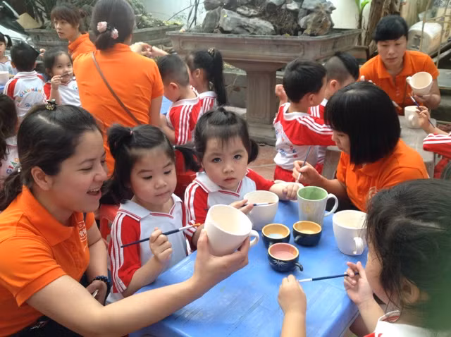 Hiệu trưởng say mê đổi mới giáo dục mầm non