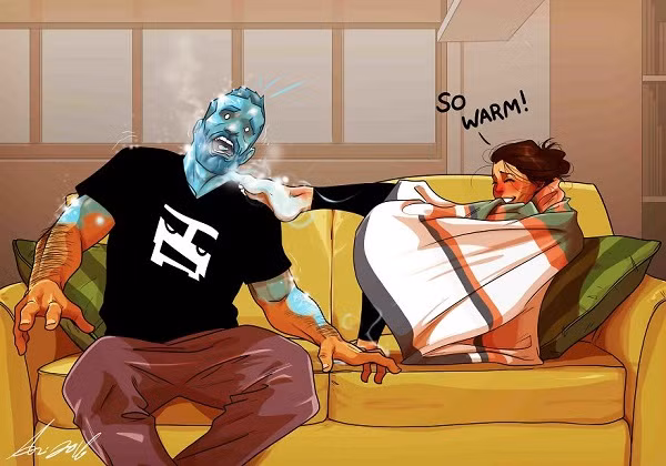 Chàng designer trở thành "cơn sốt tìm kiếm" sau khi vẽ bộ tranh về vợ