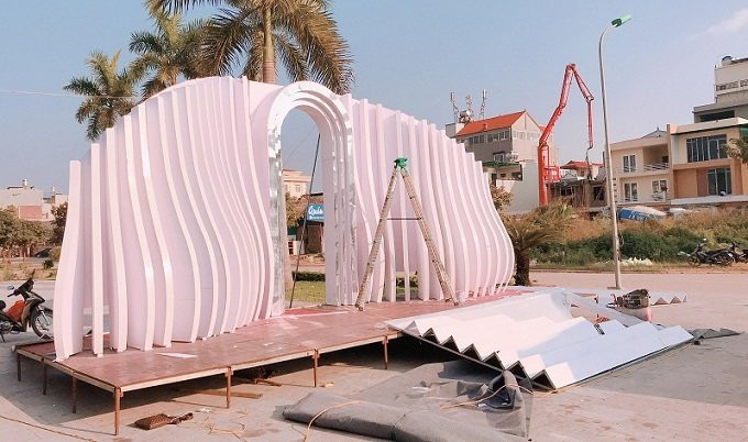 Cặp đôi Thái Nguyên chi 4 tỷ trang trí tiệc cưới 