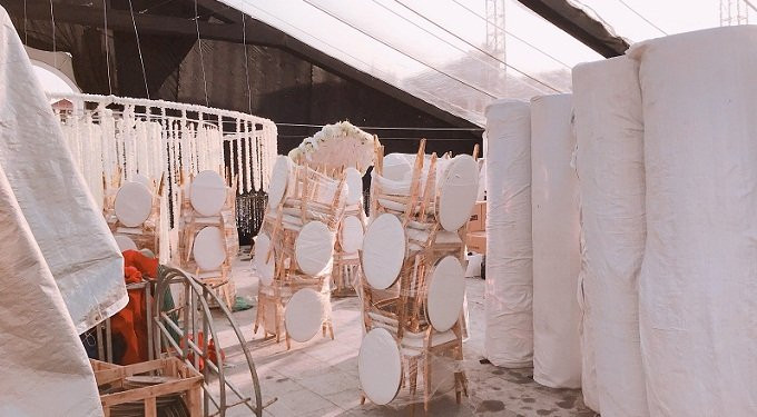 Cặp đôi Thái Nguyên chi 4 tỷ trang trí tiệc cưới 