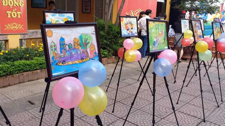 Phát động cuộc thi vẽ tranh quốc tế “Chiếc ô ô mơ ước” ảnh 1