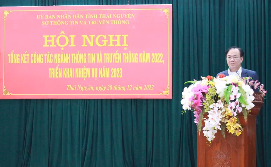 Ông Đỗ Xuân Hòa, Giám đốc Sở Thông tin và Truyền thông tỉnh Thái Nguyên.