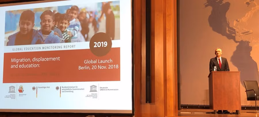 Bộ trưởng Nhà nước trong Bộ Hợp tác và Phát triển Kinh tế Liên bang, Martin Jager, công bố cam kết mới của Đức về ECW