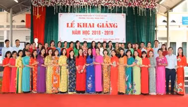 Trường Tiểu học Phan Thiết - niềm tự hào của nền giáo dục Tuyên Quang