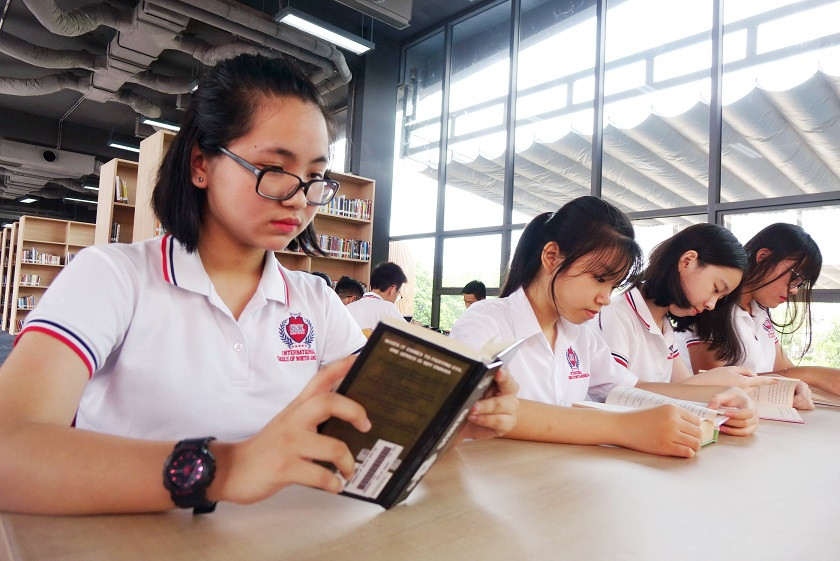 học sinh trường Quốc tế Bắc Mỹ