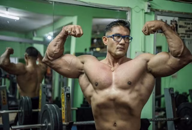 Borun đến với nghề thể hình từ rất sớm