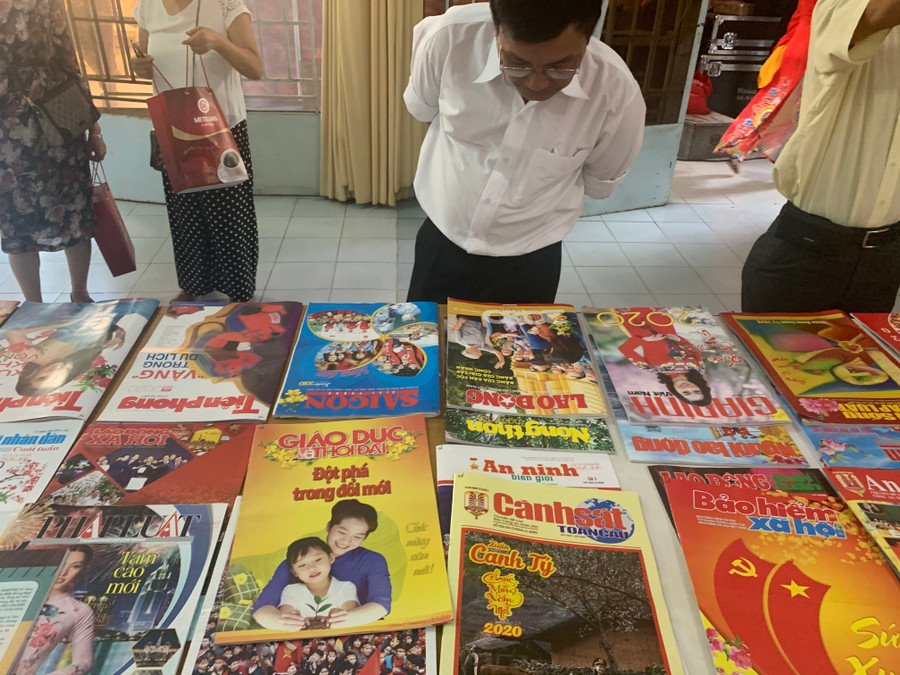 Hội báo xuân tại Khánh Hòa. (Ảnh: Ý Thảo). Hội báo xuân tại Khánh Hòa. (Ảnh: Ý Thảo).