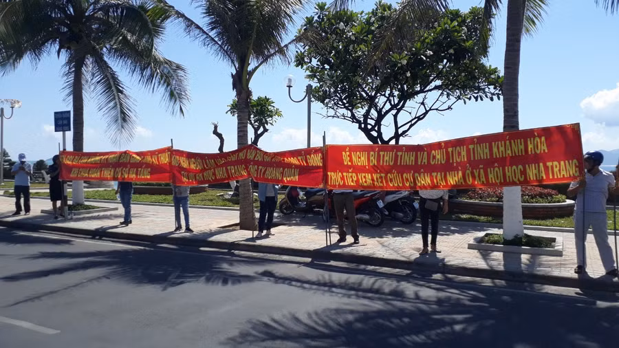 khách hàng dự án HQC tiếp tục kêu cứu trước UBND tỉnh Khánh Hòa