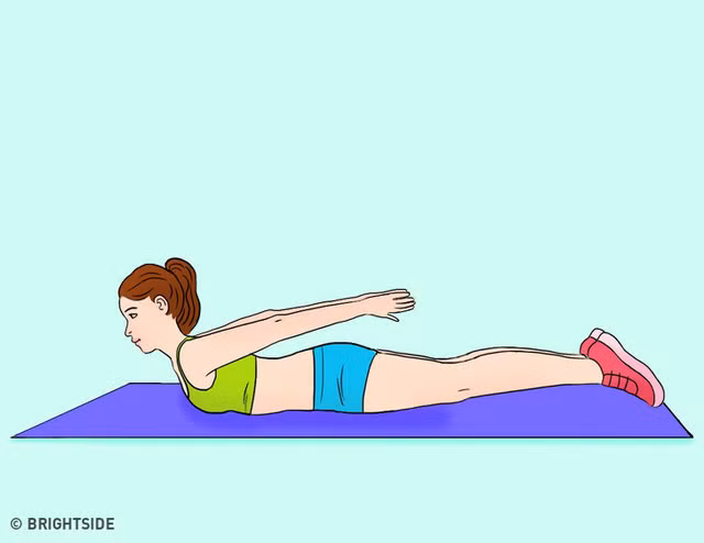 Bài tập thu gọn vùng bụng cho chị em sau sinh ảnh 10