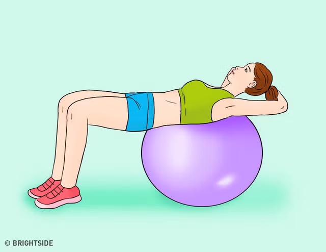 Bài tập thu gọn vùng bụng cho chị em sau sinh ảnh 6