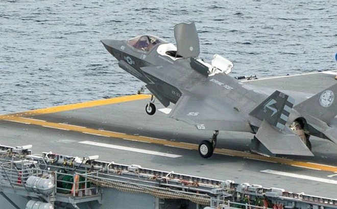 Khám phá căn cứ giả định mô phỏng tiêm kích F-35B