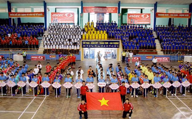 Khai mạc giải cầu lông “Người giáo viên nhân dân” toàn quốc 