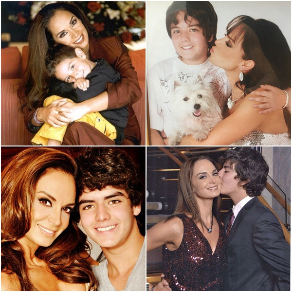 Mẹ là Hoa hậu Hoàn vũ tuyệt sắc, con trai cũng đẹp tựa nam thần ảnh 6 Mẹ là Hoa hậu Hoàn vũ tuyệt sắc nên con trai cũng đẹp tựa nam thần trong tranh-6