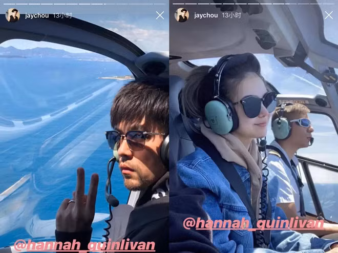 Châu Kiệt Luân đưa vợ dự Liên hoan phim Cannes bằng trực thăng riêng