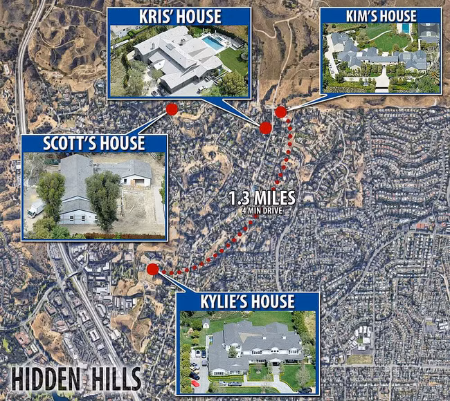 Biết nhà Kardashian giàu nhưng ai ngờ giàu đến độ này: Thầu hẳn khu đất khổng lồ xây 6 biệt thự trăm tỷ chỉ vì 1 lý do đơn giản - Ảnh 5.