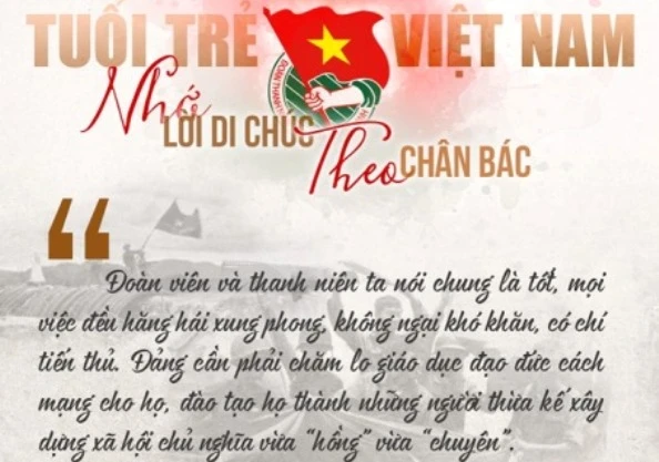 Sinh động infographic “Những lời dạy của Chủ tịch Hồ Chí Minh với thanh thiếu niên“