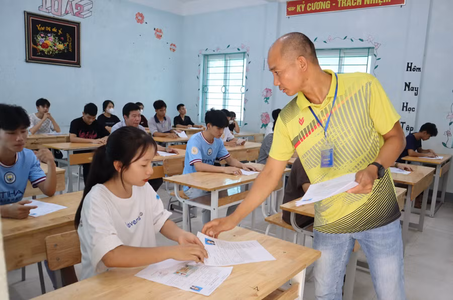 Tỉnh Lai Châu không có thí sinh vi phạm quy chế thi.