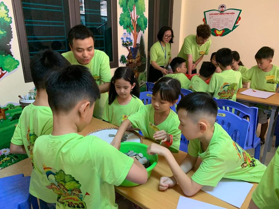 Học sinh tham gia các hoạt động tại Trại hè Tiếng Anh số 2. Học sinh tham gia các hoạt động tại Trại hè Tiếng Anh số 2.