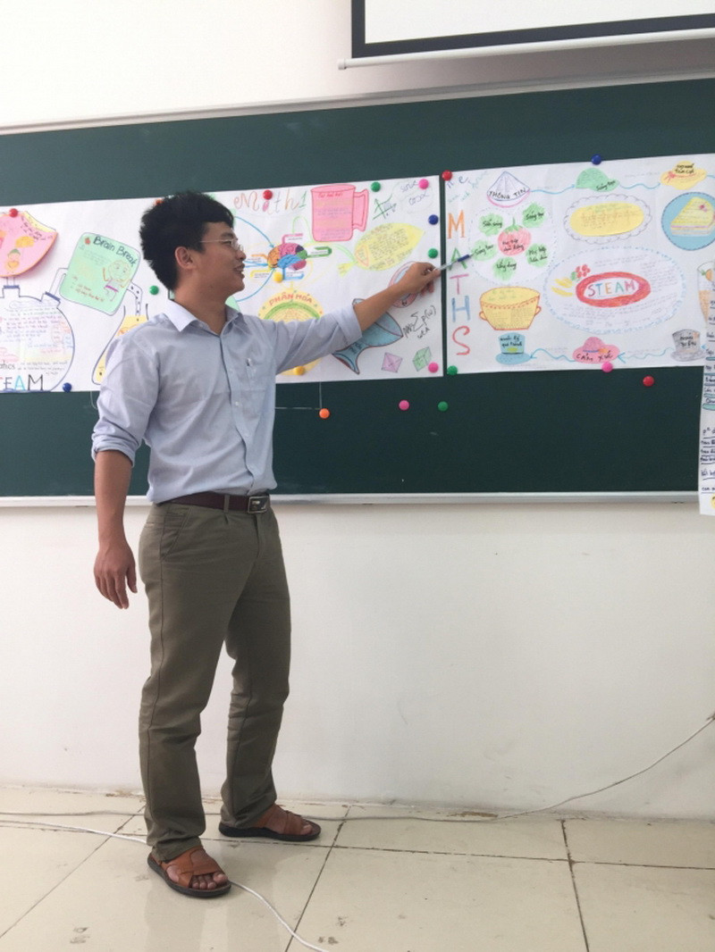 Thầy Hoàng Minh Quân. Ảnh: NVCC