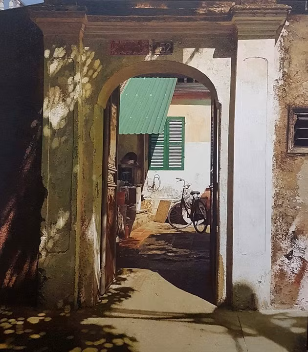 Tác phẩm của họa sĩ Nguyễn Ngọc Anh.