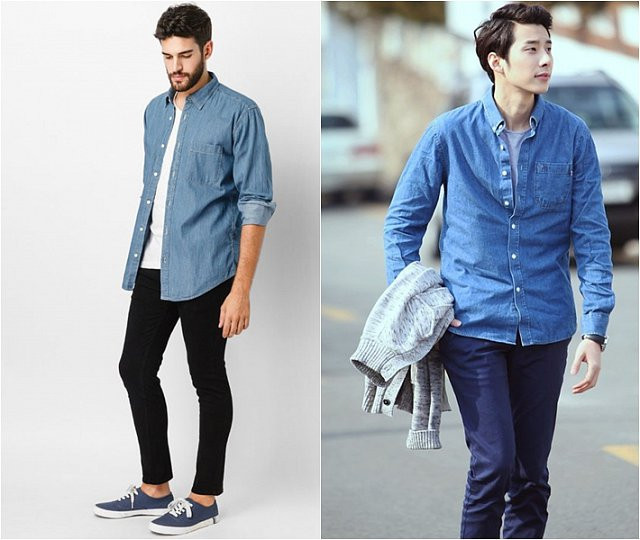 Những chiếc áo sơ mi tôn dáng cho bạn khi kết hợp với quần jean - Hình 8