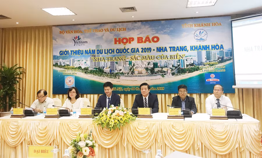 Ban tổ chức “Năm Du lịch quốc gia 2019 - Nha Trang, Khánh Hòa” chủ trì cuộc họp báo