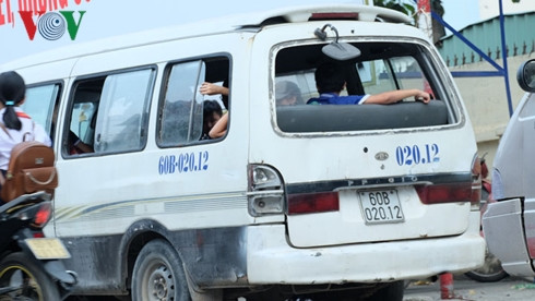 đồng nai: xe hết niên hạn, hết đăng kiểm thành xe đưa rước hình 1 dong nai: xe het nien han, het dang kiem thanh xe dua ruoc hinh 1