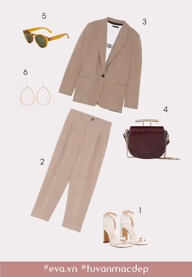 Cách biến tấu 4 set đồ đơn giản hóa sành điệu bằng các phụ kiện đơn giản ảnh 1 ho bien 4 set do don gian hoa sanh dieu bang cac mon phu kien nho ma co vo - 1